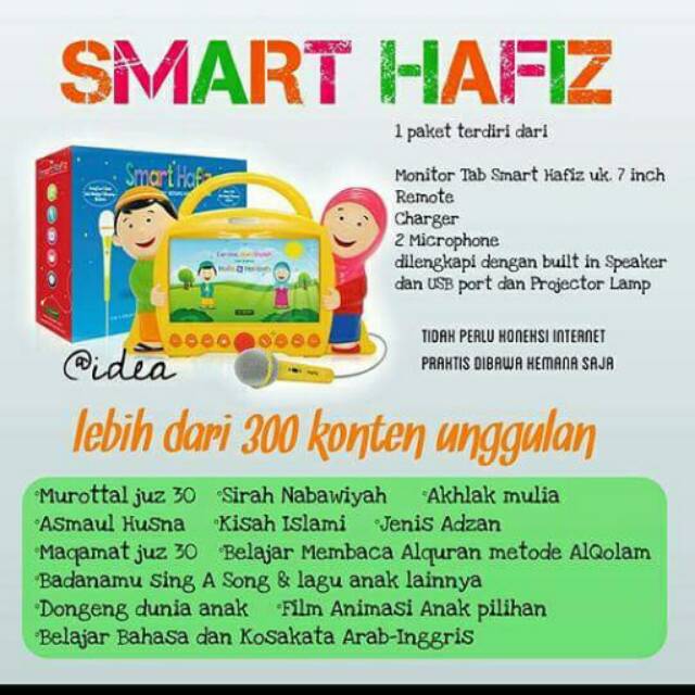 GARANSI RESMI SMART HAFIZ  Shopee Indonesia