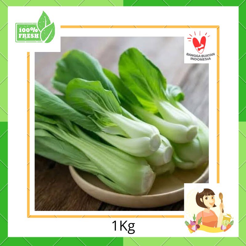 

Pakchoy Pokcoy 1Kg - Sayur segar bekasi
