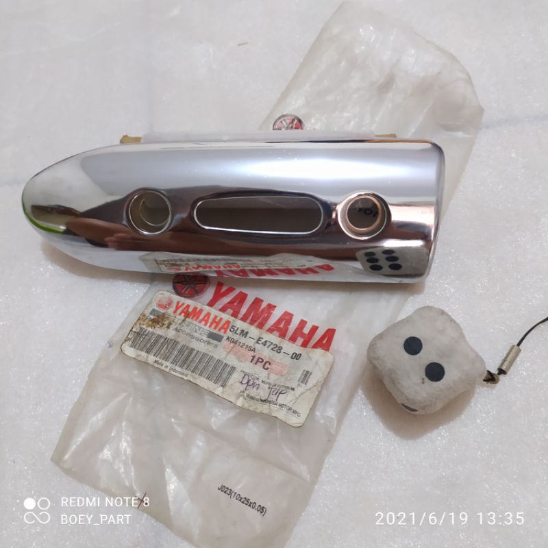 cover tameng pelindung knalpot jupiter z cw cast wheel 5lm original yamaha