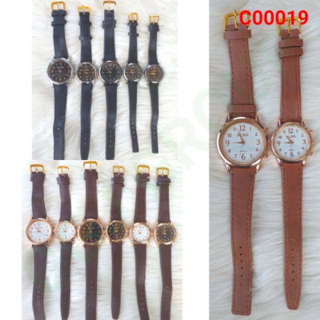 C ( C00019 ) JAM TANGAN COUPLE DEWASA HARGA GROSIR