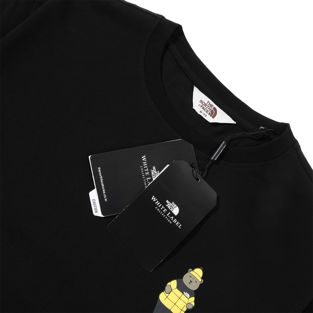 TNF White Label Bear T-Shirt Black