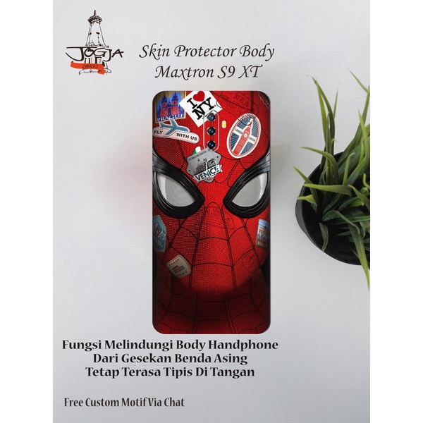 Garskin HP Maxtron S9 XT Motif spider - Free Custom Motif Via Chat