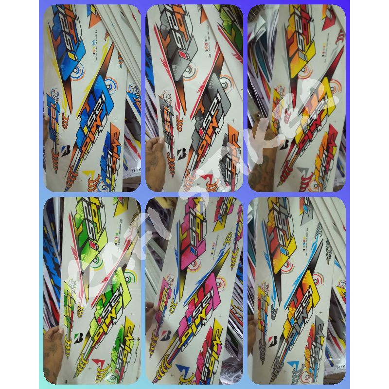 striping mio m3 transparan