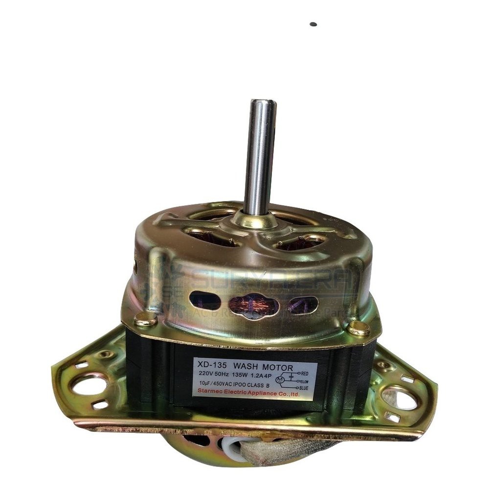 Jual XD-135 Wash Motor 135W Shaft 12mm | Dinamo Mesin Cuci Berkualitas