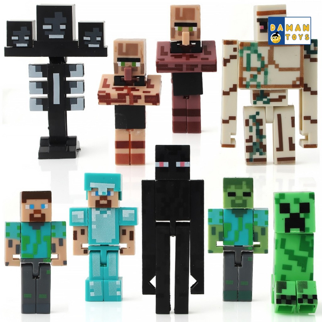 Bricks Mini Figure Mine craft/Figure mine craft/ mainan mine craft/ Minecraft Enderman stray