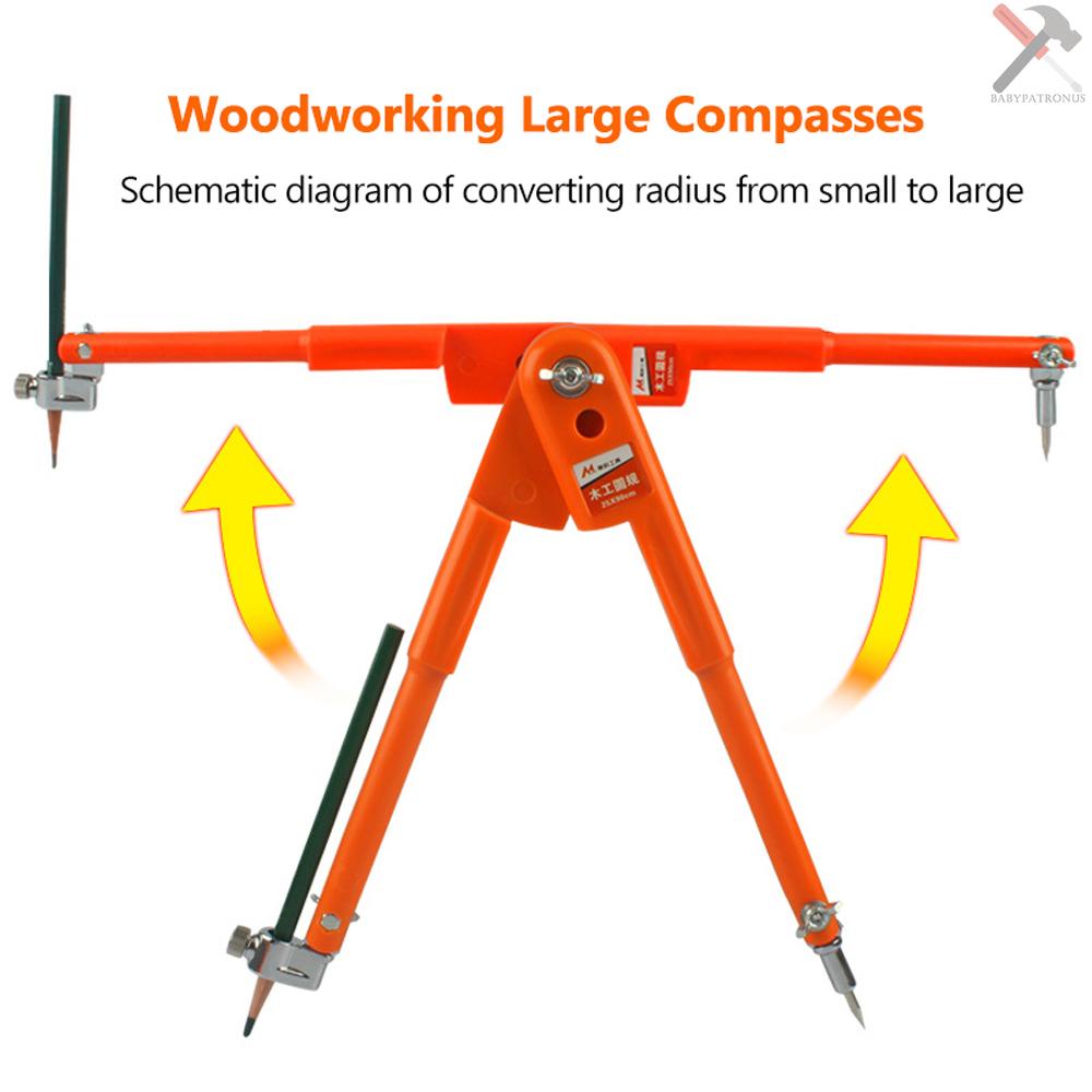 Jangka Besar Multifungsi Adjustable Untuk Pengerjaan Kayu