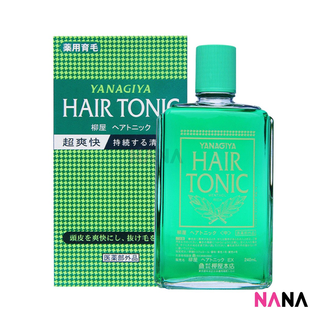 Yanagiya Hair Medicated Hair Growth Tonic 240ml Shopee Indonesia