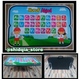 FREE ONGKIR Meja Lipat Laptop Lesehan Ngaji Makan FREE ONGKIR Meja Lipat Laptop Lesehan Ngaji Makan