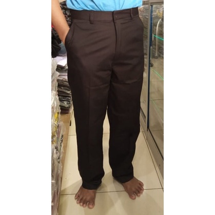 

Celana panjang Pramuka, SMP, SMA, Tempahan merk MUTIARA bahan Dril berkulitas mutu terjamin!