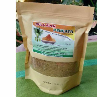 

GULA AREN PINNATA - GULA AREN MURNI 100% - GULA SEMUT AREN - GULA AREN ORGANIK - 500 gram
