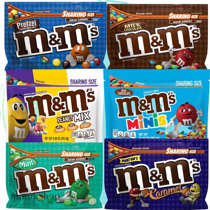 

M&M Chocolate Candy Sharing size Snack Import