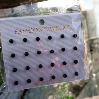 ANTING MUTIARA HITAM MINI