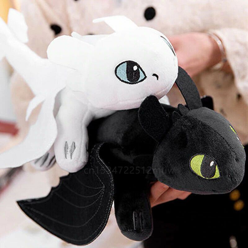 How to Train Your Dragon Toothless Night Fury Stuffed Plush Toy Doll Soft Toys