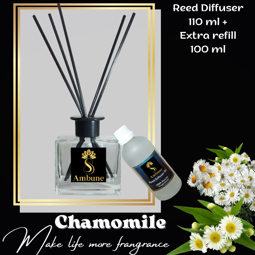 Chamomile Pengharum ruangan 110 ml + Extra refill 100 ml Ambune
