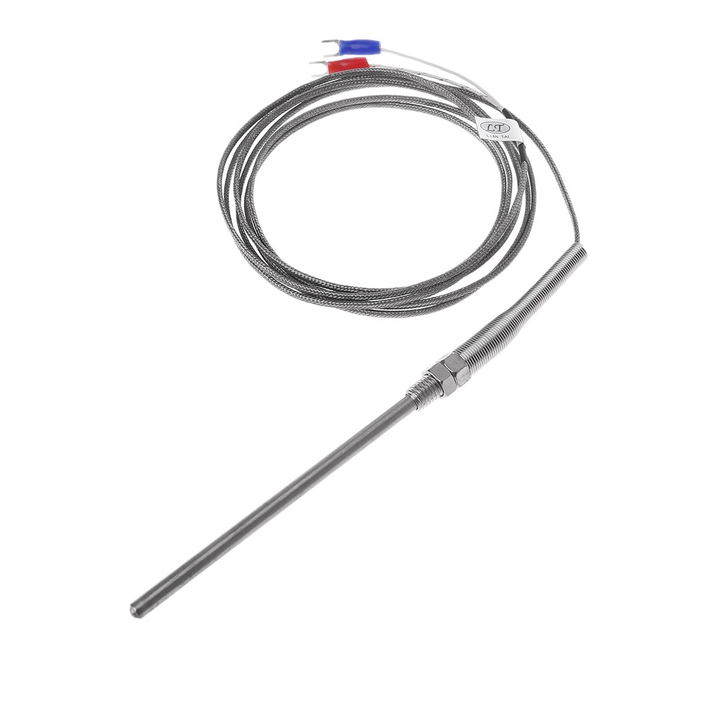 Kabel Sensor Probe Thermocouple Tipe K M8 Ukuran 50mm / 100mm / 200MM