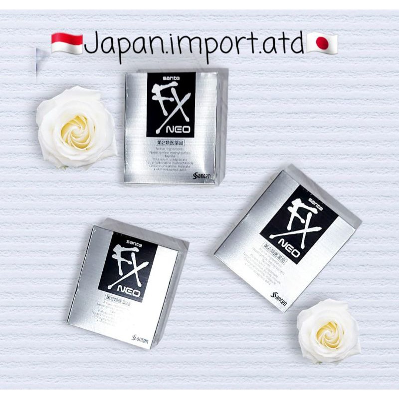 Sante FX NEO Eye Drop / Obat Tetes Mata Original Japan