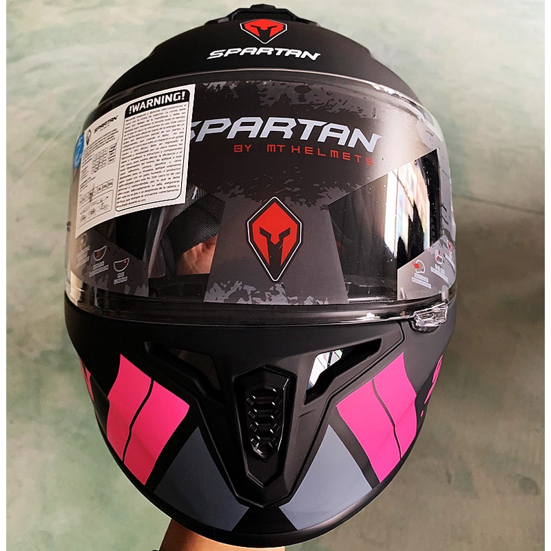 Spartan Helm Full Face Helm Sepeda Motor Full Face Helm Sepeda Motor ECE DOT Sertifikat Keselamatan