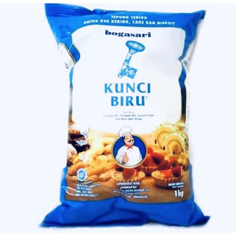 TEPUNG TERIGU KUNCI BIRU 1 KG