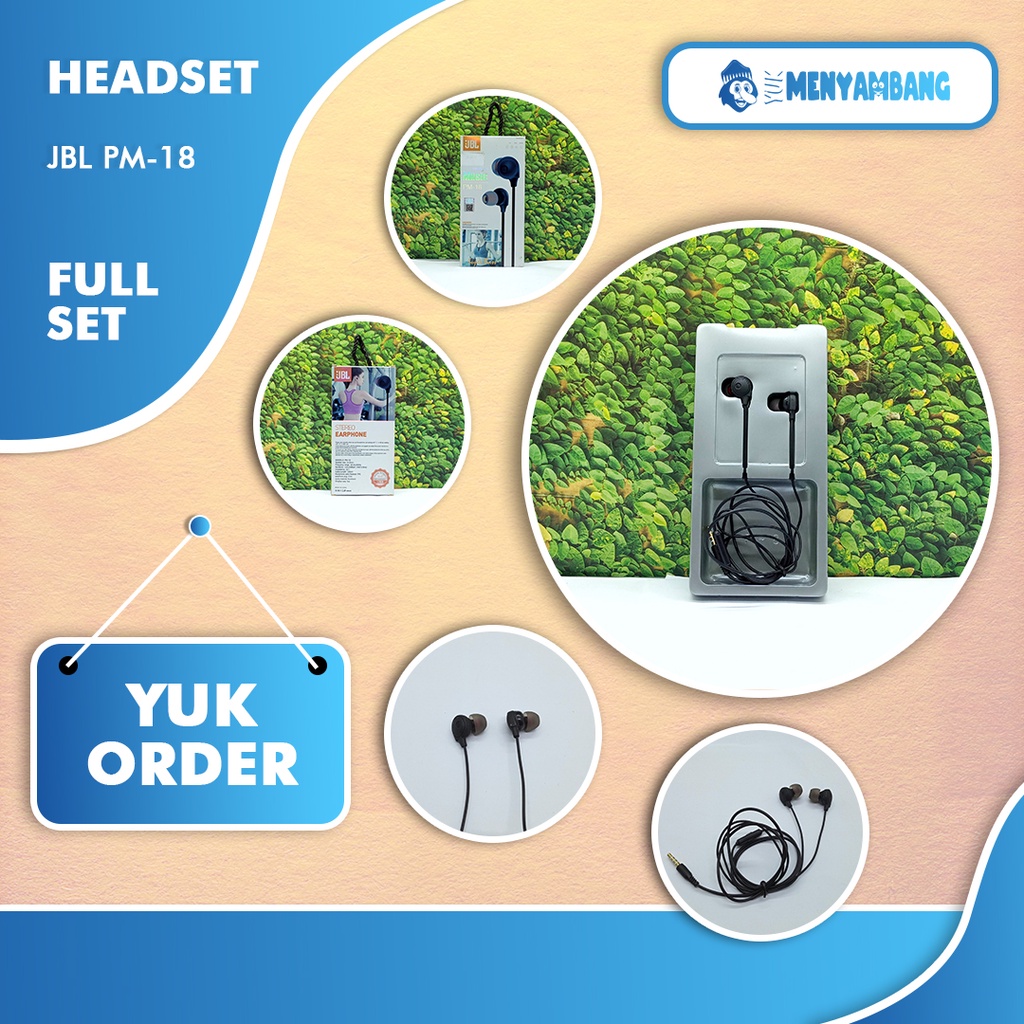 41048 | HF-JBL PM-18 | Stereo Earphone JBL PM-18 Super Bass
