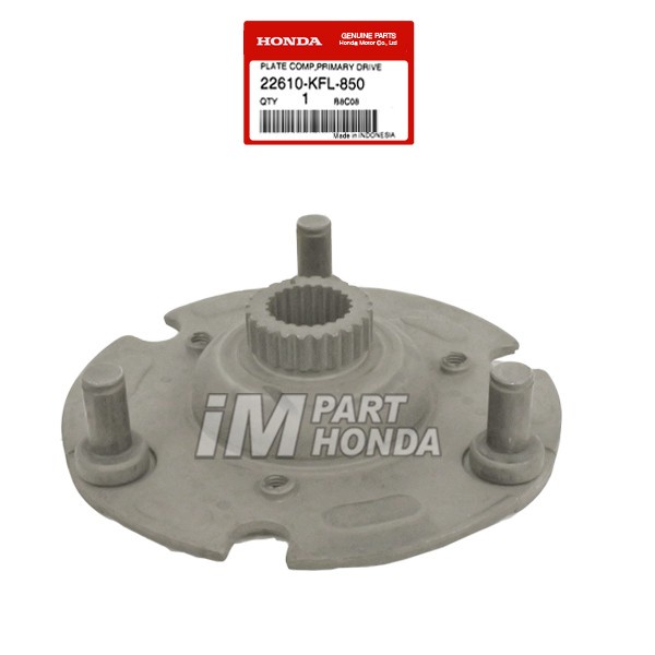 22610-KFL-850 Dudukan Kampas Ganda Legenda 2 Supra Fit New Fit Lama Revo 100