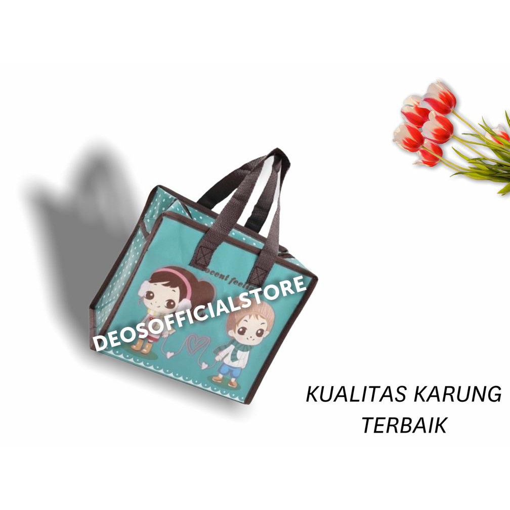 TAS KARUNG TAS KOSMETIK TAS MUKENA TAS SERBA GUNA MINI KOTAK 20X23