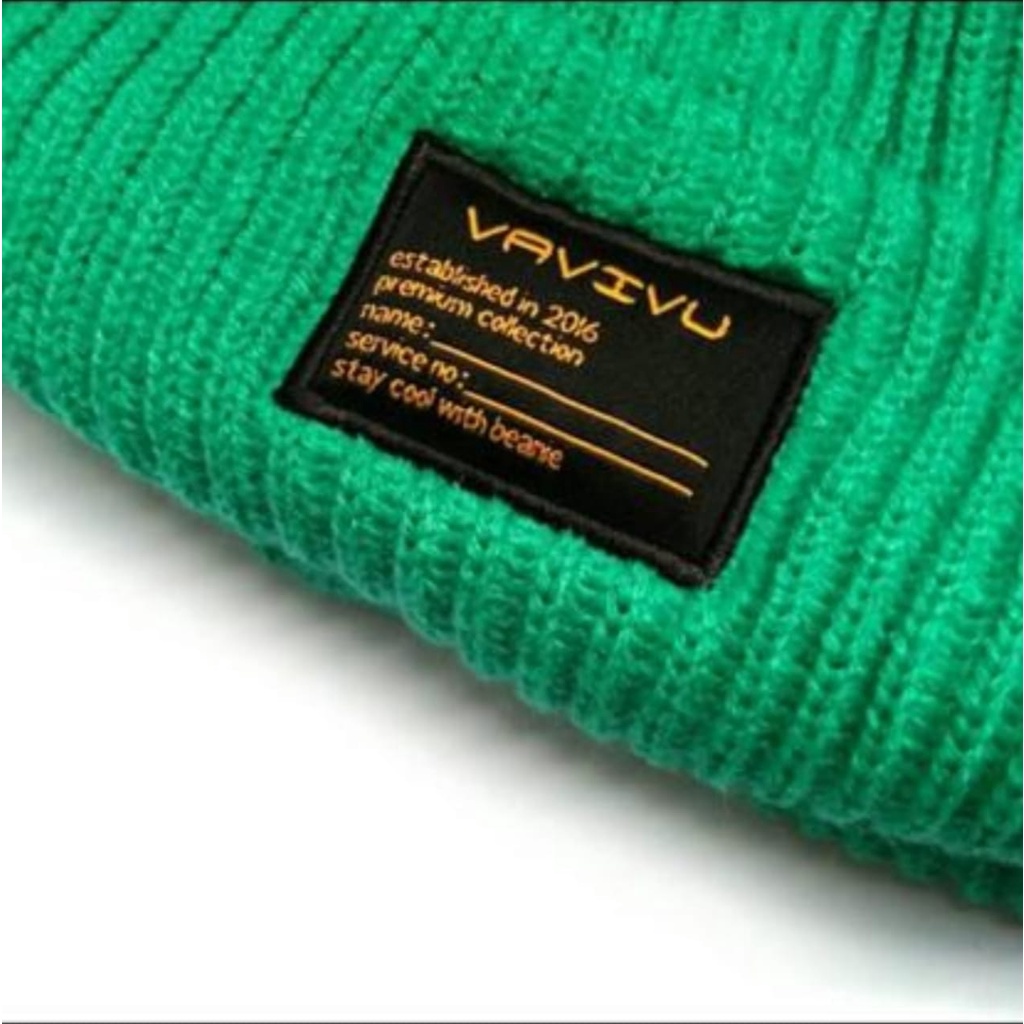 Kupluk Beanie Rajut Cap VAVIVU Kupluk Beanie Hat Premium Distro Quality Dewasa