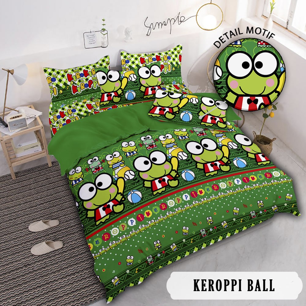 Sprei karakter keropi