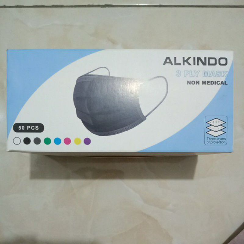 Jual Masker Alkindo (Black) | Shopee Indonesia