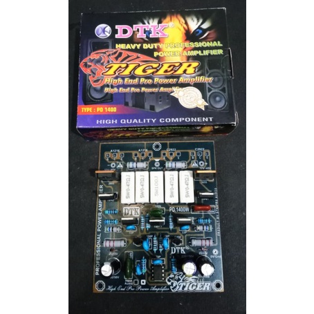 DTK Tiger 1400W High End Pro Power Amplifier