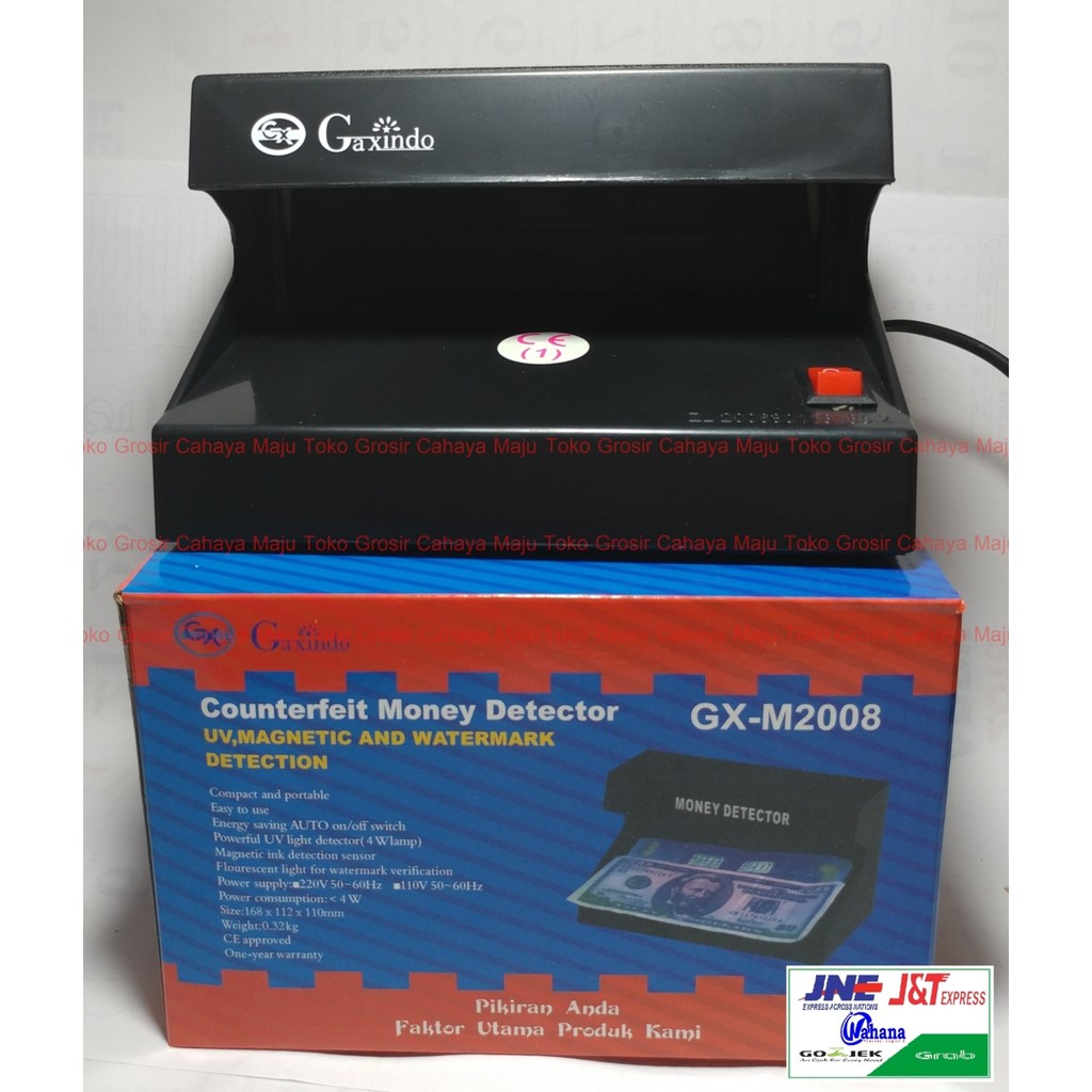 Alat Cek Uang Palsu Galaxy Gaxindo GX-M2008 Sensor Money [Money Detector]