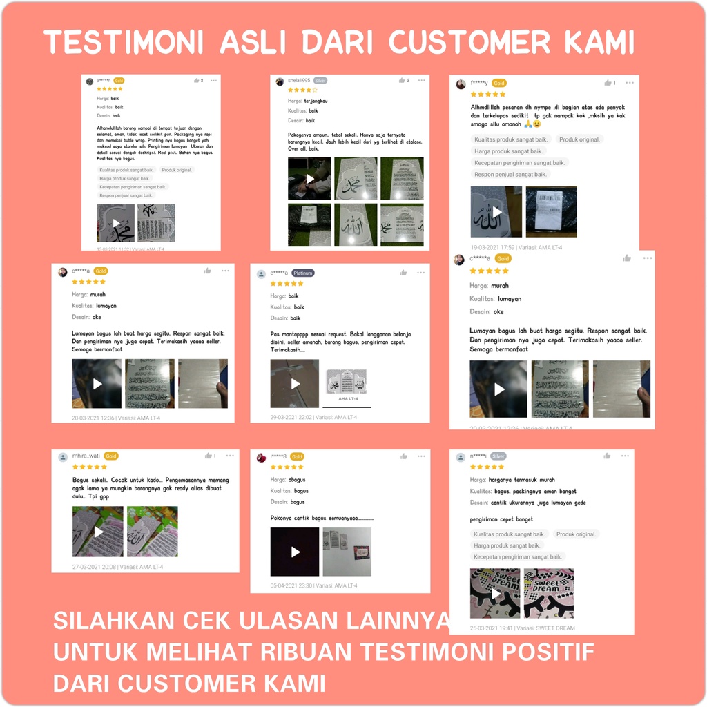 RAME TECH Pajangan gantung dinding poster kayu 1515