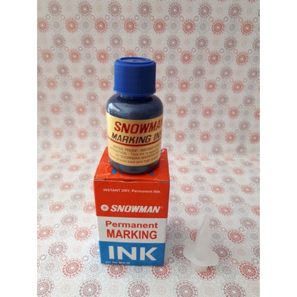 

TULIS-ALAT- ISI ULANG TINTA PERMANEN/REFILL INK SPIDOL SNOWMAN PERMANEN MARKING -ALAT-TULIS.
