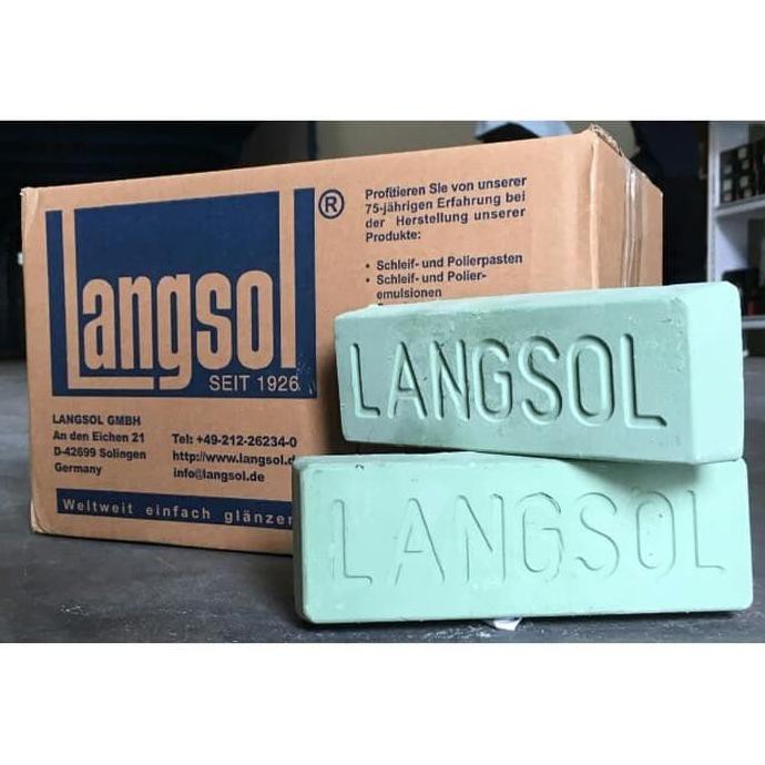|Ready| Langsol / Batu Hijau Ijo / Sabun Poles Besi Stainless Asli German