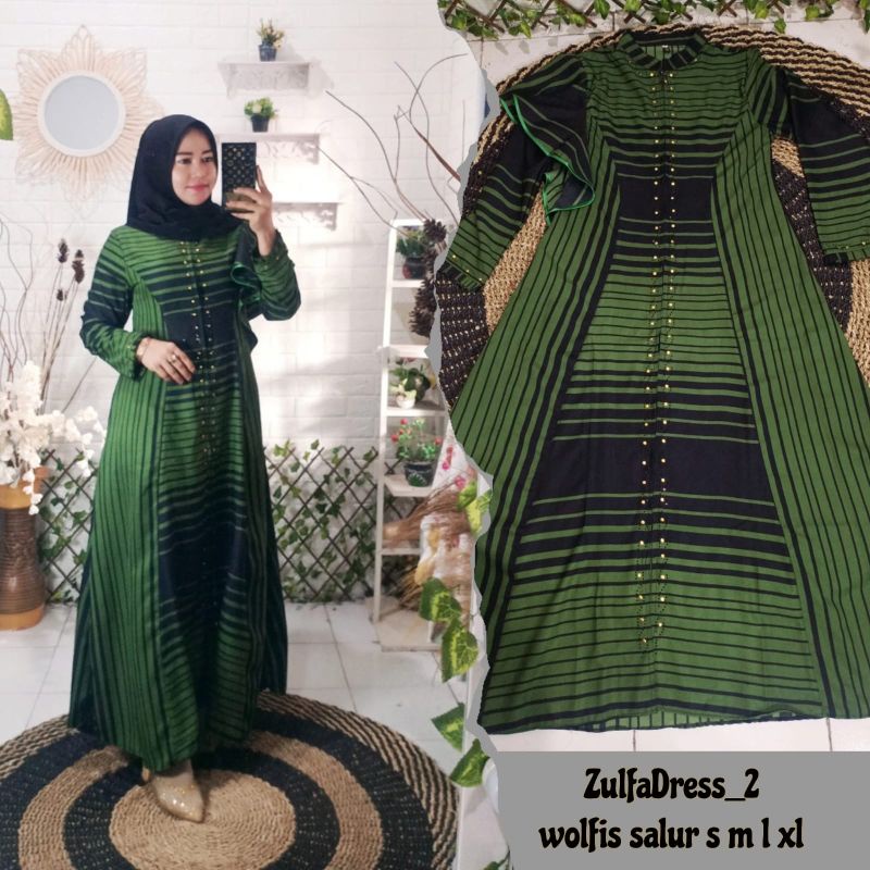 gamis hikmat kw Nabila
