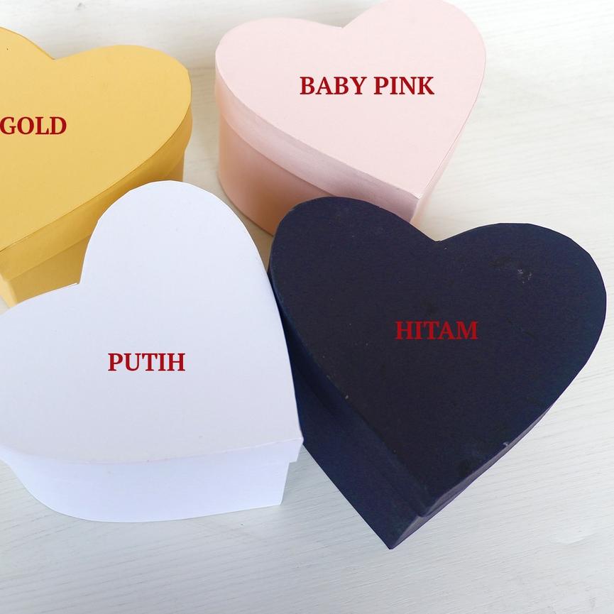 

Bloom Box Love Hati / Kotak Bentuk Hati Flower Bloom Box Bunga Kotak Kado