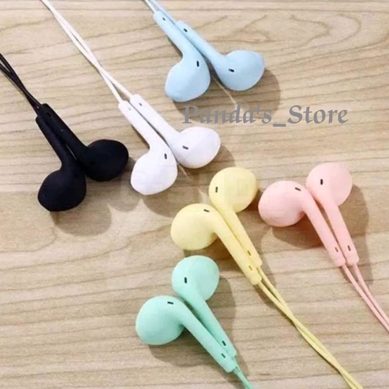 Hf Earphone Makaron U68 Xtra Bass Full color [Premium]