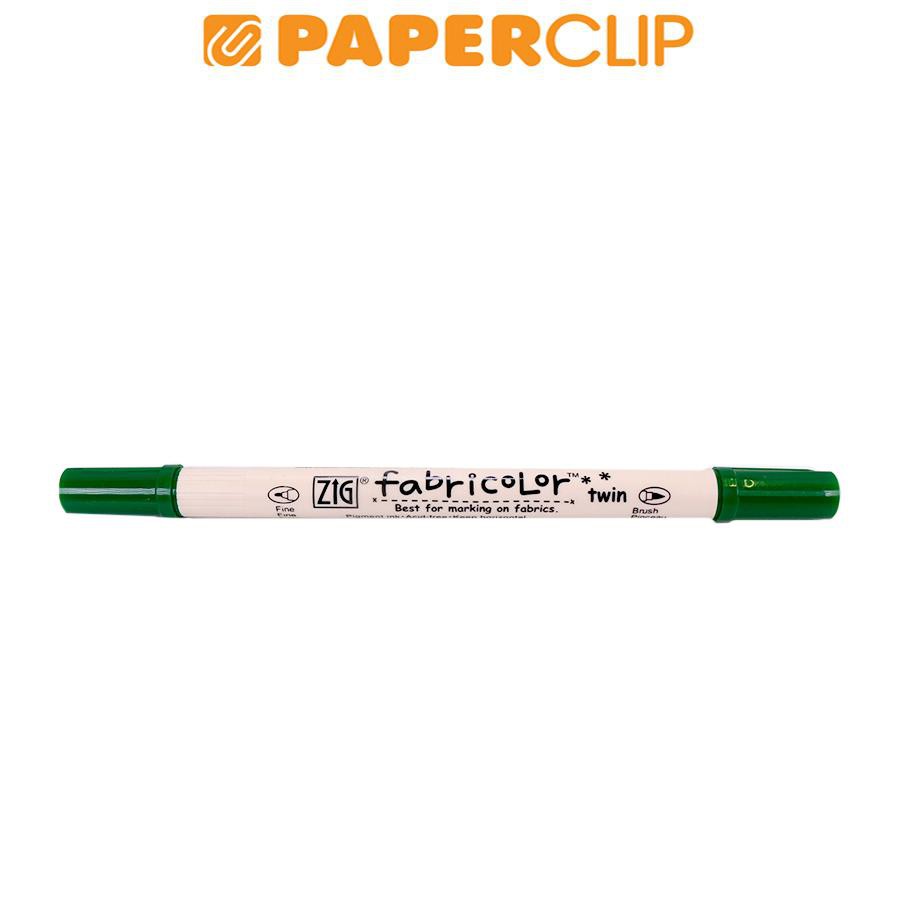 

PEN BRUSH ZIG KURETAKE FABRICOLOR TWIN TC-40000 040 GREEN