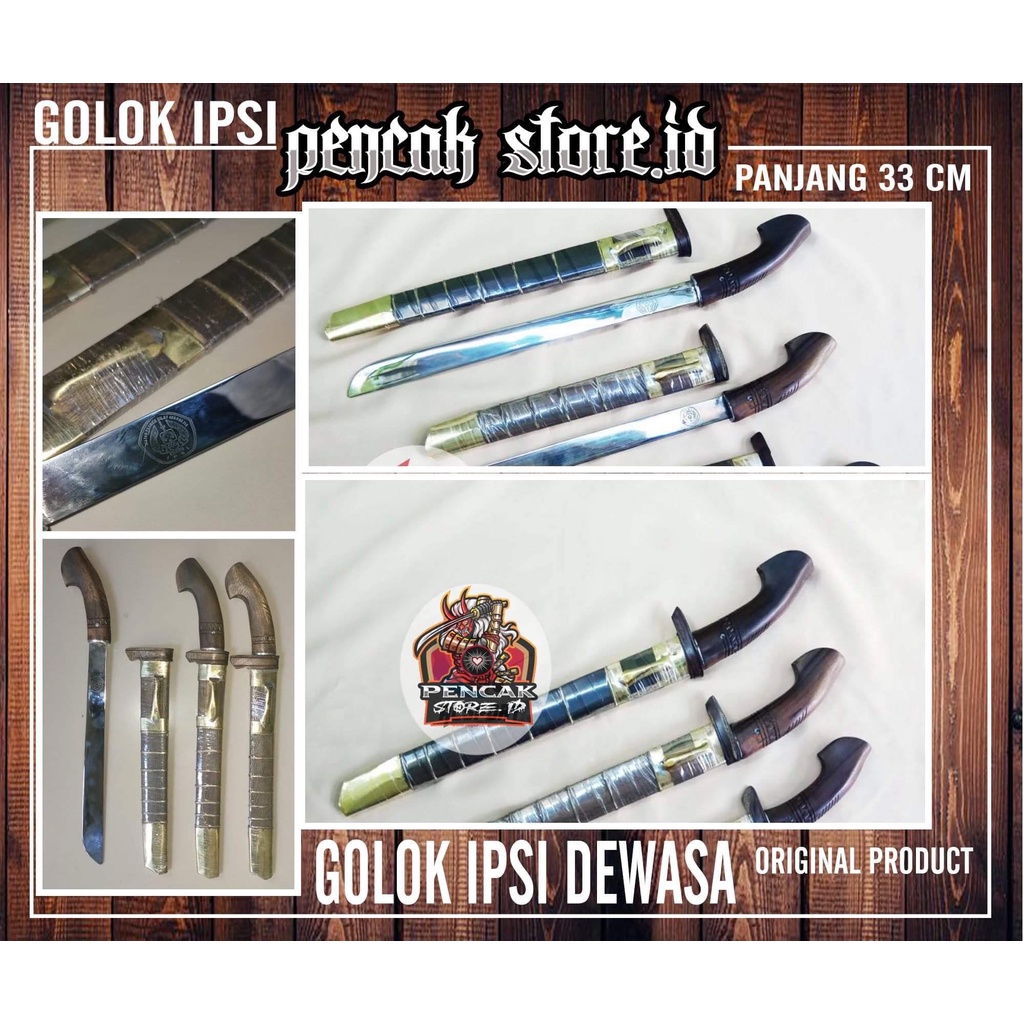 golok ipsi original ipsi golok silat golok tumpul