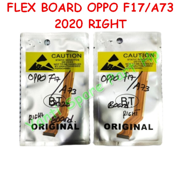 Flexible Board Mesin UI Oppo F17 A73 2020 RIGHT Original New