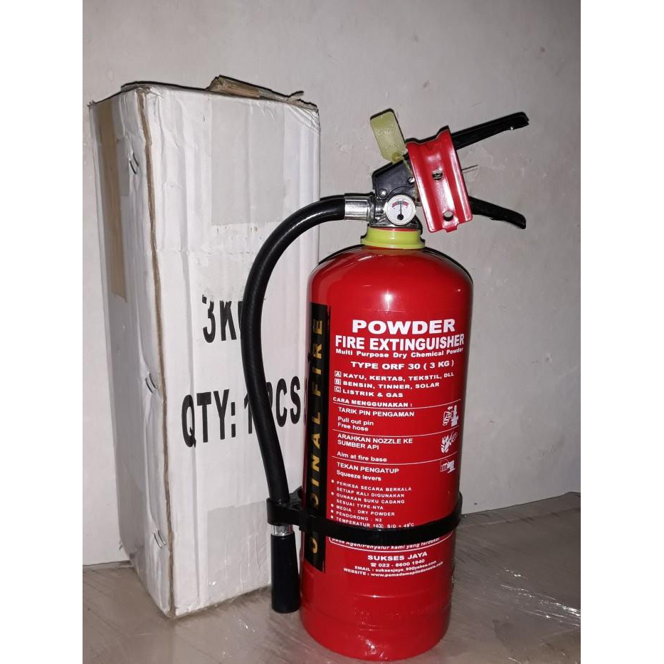 

Berkualitas APAR 3 kg Dry Chemical Powder dinestore-