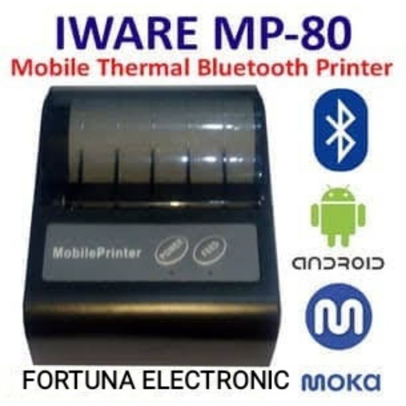 Printer Bluetooth Mobile 80 mm