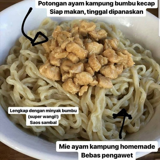 

Mie ayam kampung