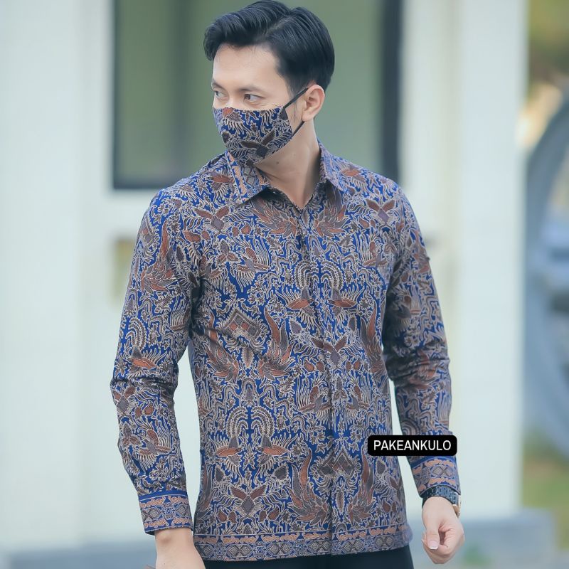 Batik Premium Pria Slimfit || Motif Dewandaru