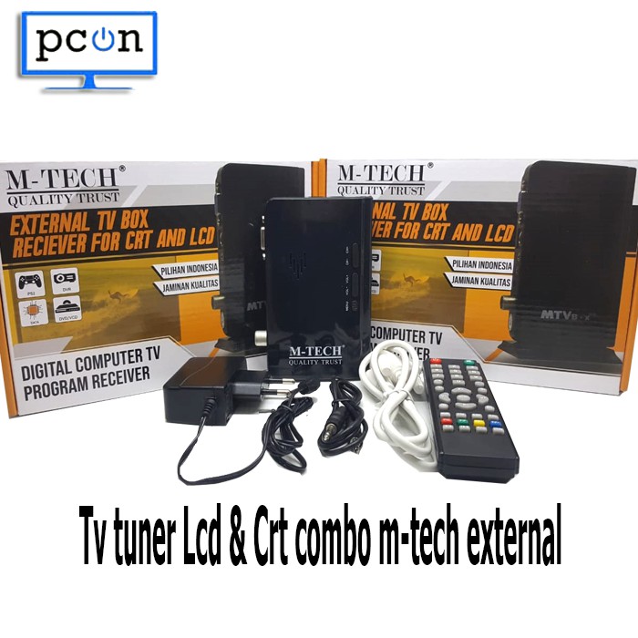 Tv tuner Lcd &amp; Crt combo m-tech eksternal