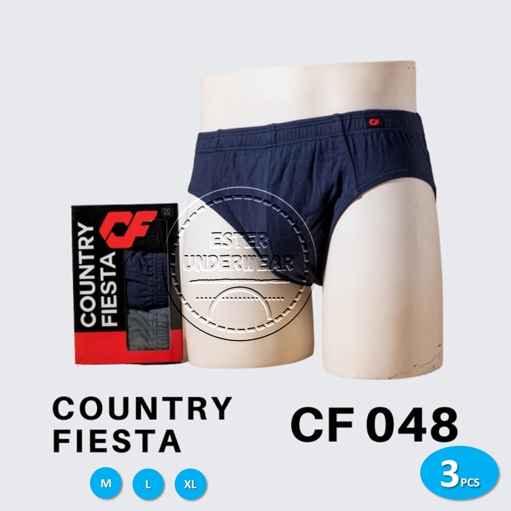 Celana Dalam COUNTRY FIESTA KARET DALAM CF 048 ISI-3 Pcs