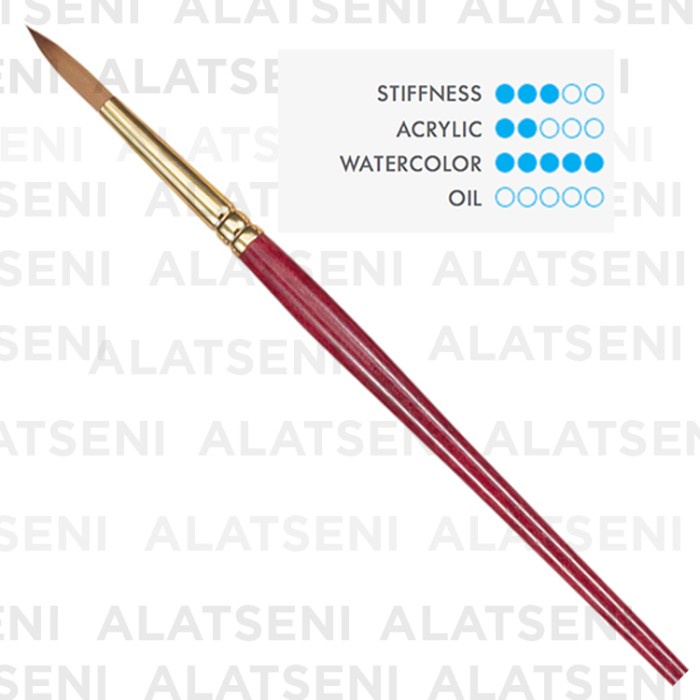 

Kuas Princeton Heritage Watercolor Round series 4050 - Kuas watercolor - 0