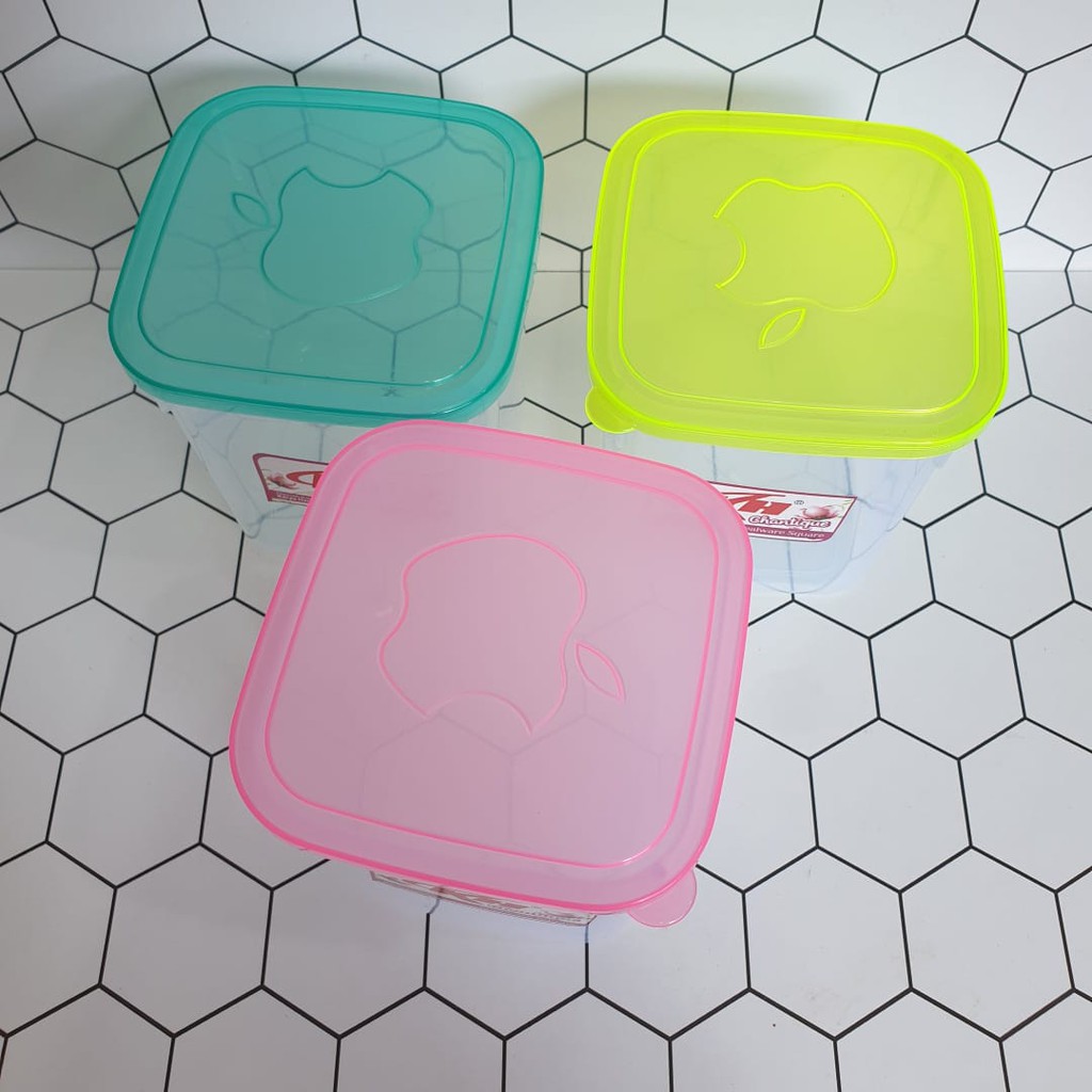 [ KH ] Chantique Square Sealware / Toples Murah / Toples Kotak / Sealware Plastik