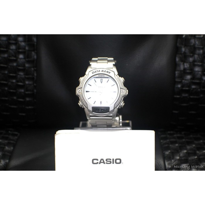 Jam Tangan Casio Data Bank Original