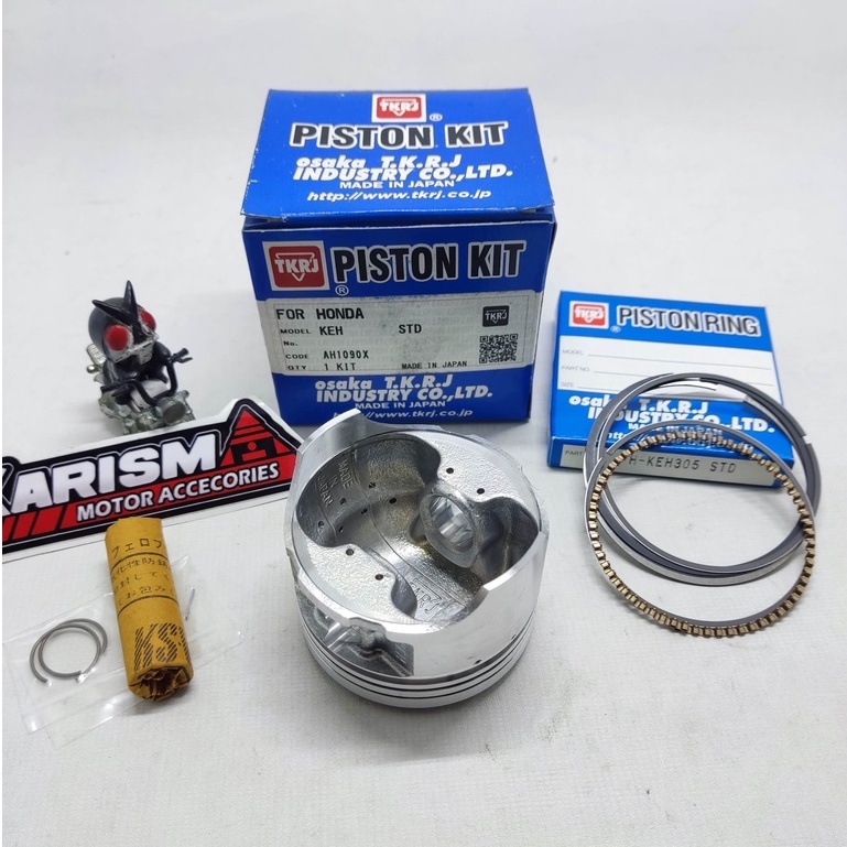 Piston TKRJ Original Japan Mp NT Megapro Neoteg Os Oversize Standar 25 ,50, 75 ,175 Pin 15
