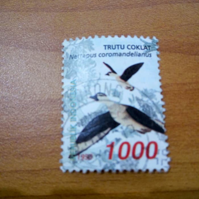 

perangko trutu coklat rp 1000